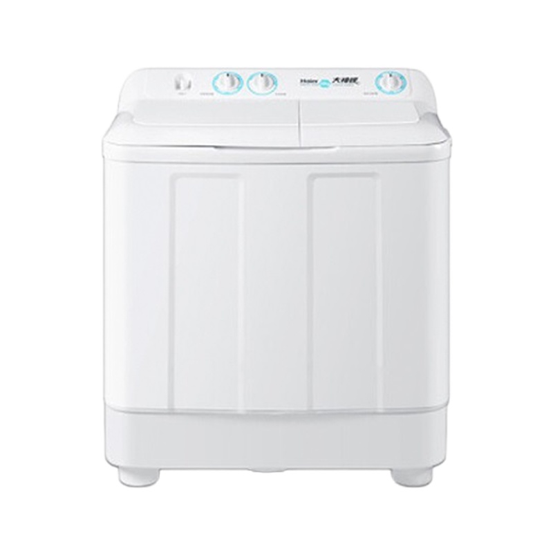 海尔(Haier)10公斤大容量半自动双缸洗衣机 XPB100-197BS
