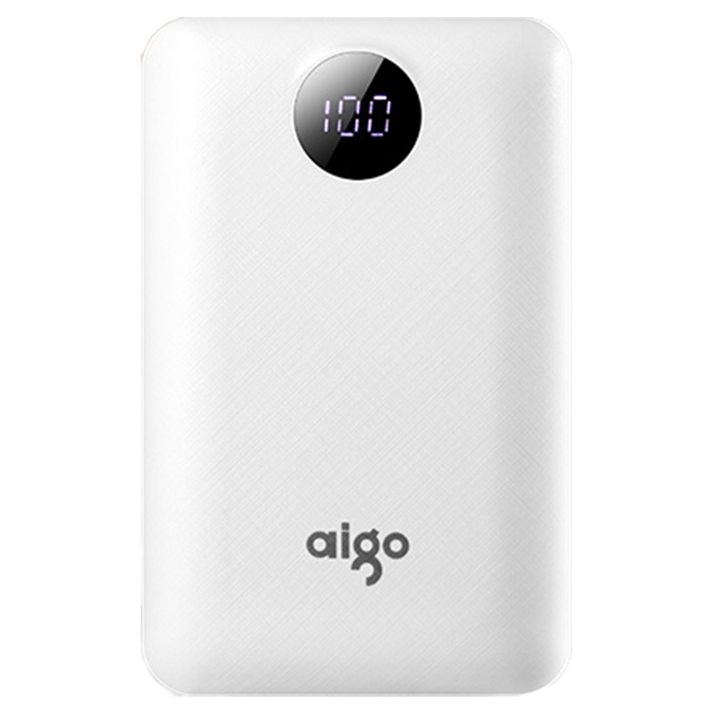 爱国者(aigo) 迷你充电宝10000毫安超薄便携TD03移动电源小米华为苹果通用 (单位:个)