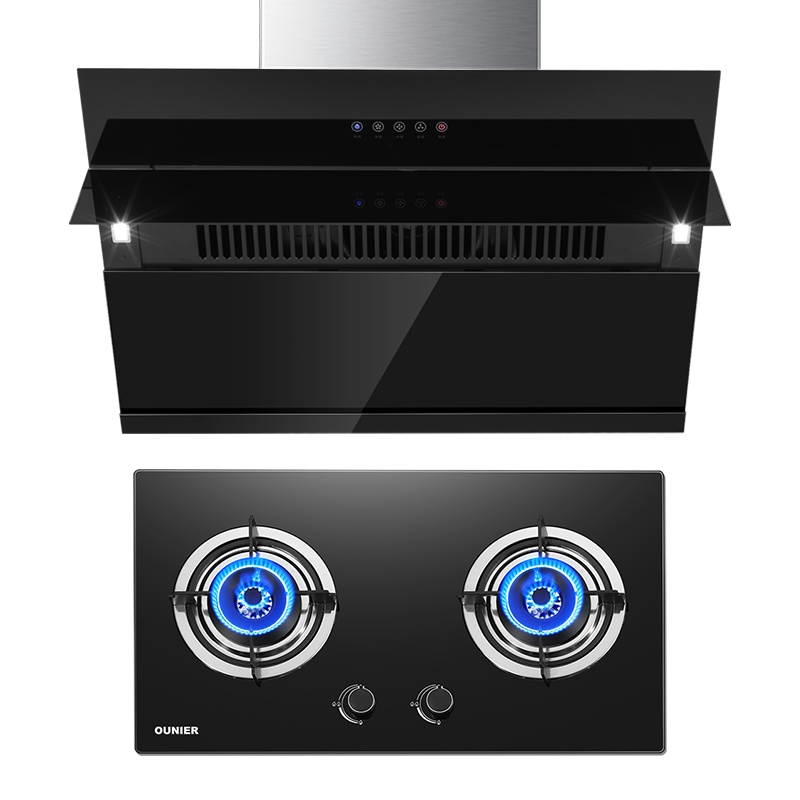 欧尼尔油烟机燃气灶688XB13-12T 烟灶套装 天然气