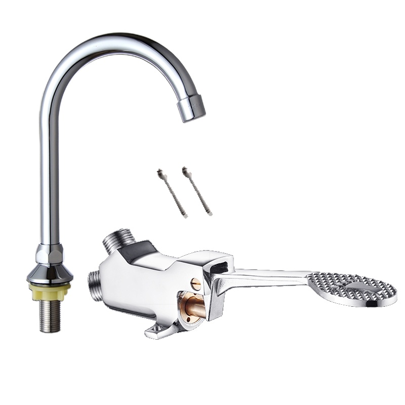 医院用脚踏式水龙头洗手盆实验室脚踩关阀门(不含水龙头)