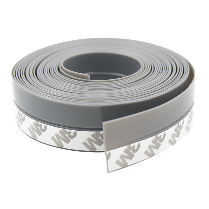 海斯迪克 HK-518 自粘型密封条 隔音防水胶条 门缝门底防风条门窗窗户保温保暖玻璃门封条 灰色35mm5米/2卷