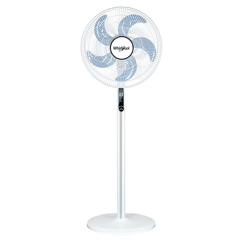 惠而浦电风扇WFS-40J2落地台扇 两种高度自由调节 六档风速 三种风类一级能耗 节能省电