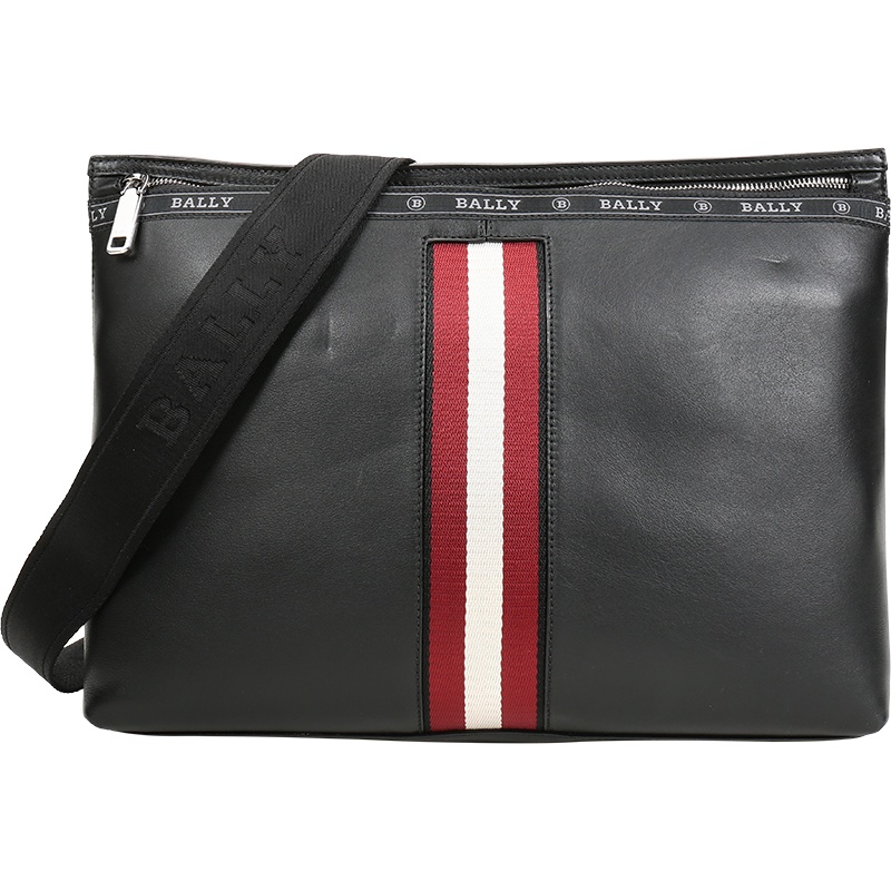 BALLY 巴利 男士 皮质单肩斜挎包 HADLEE