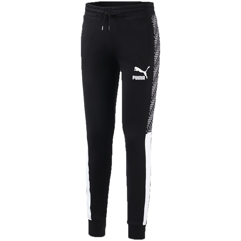 【自营】PUMA彪马男裤T7运动裤跑步卫裤针织长裤595964