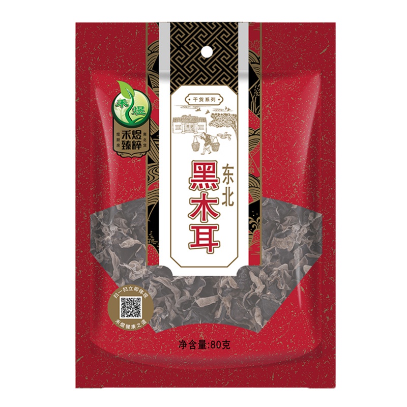 禾煜 东北黑木耳80g(100袋起订）