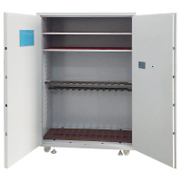 中伟枪柜加厚钢制柜密码锁保管柜带滚轮 1500*1100*500