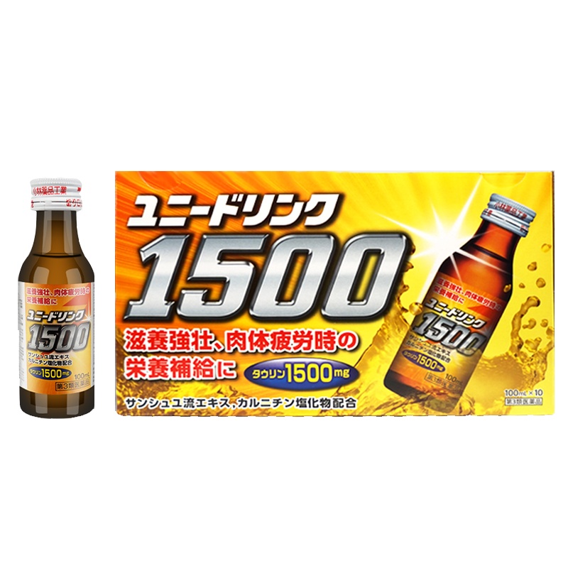 小林薬品 日本小林护肝口服液 100mlX10支 日本功能饮料牛磺酸口服液护肝补肾排毒抗疲劳 膳食营养补充剂