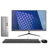 联想(Lenovo)天逸510S 九代酷睿 商用家用台式机电脑 27英寸屏(i5-9400 16GB 1TB+256GB 集显 WIFI Win10)