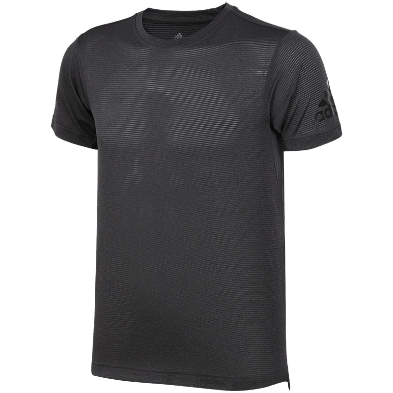 【自营】adidas阿迪达斯男服综合训练短袖T恤运动短袖T恤CF0200 L CF0200石墨黑