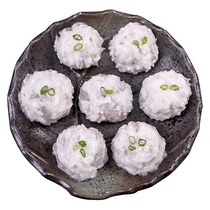 [部分地区免邮!顺丰冷链]千渔旺 湛江青虾滑(95%虾仁)150g/袋 火锅丸子 火锅食材 海鲜水产 丰富虾青素