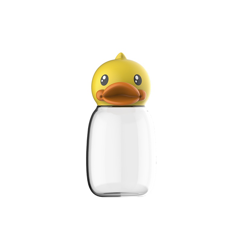 B.Duck-3D鸭嘴玻璃杯(黄色)