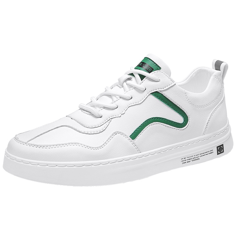 公牛世家2020春季新款正品男士小白鞋休闲鞋潮流时尚板鞋运动鞋男 GN9166
