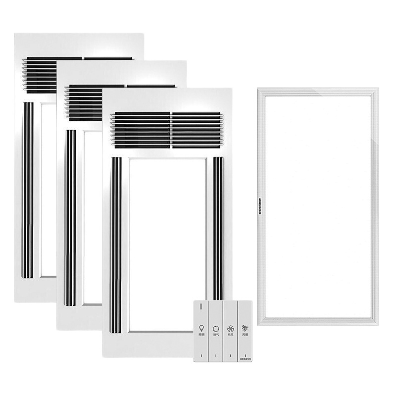 奥普(AUPU)浴风暖卫生间浴霸E161*3+长灯 浴室多功能暖风机 集成吊顶式普通吊顶式 浴霸灯具照明套餐 取暖器