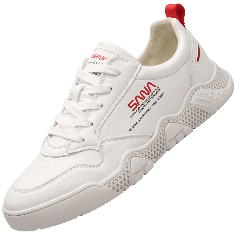 3515强人男鞋运动休闲板鞋韩版百搭休闲鞋透气跑步鞋子 93DXA515015 黑色 39码