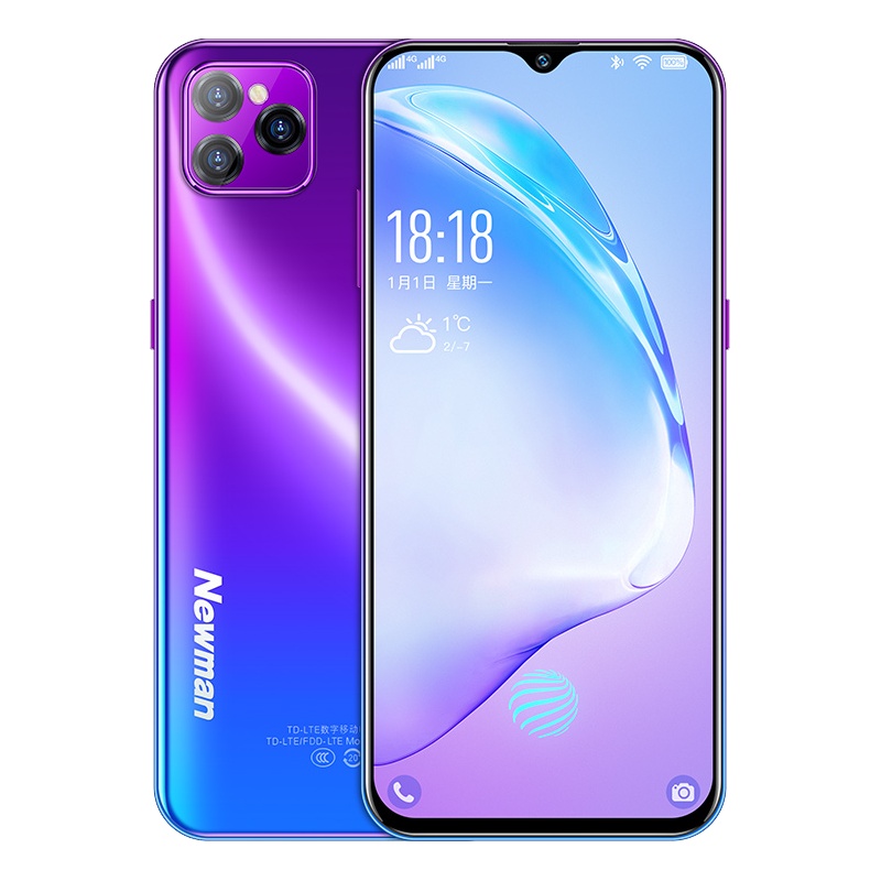 纽曼F12Pro正品4G全网通智能手机8+128G大内存水滴全面屏大屏超薄指纹安卓分身多开学生双卡超长待机千元百元