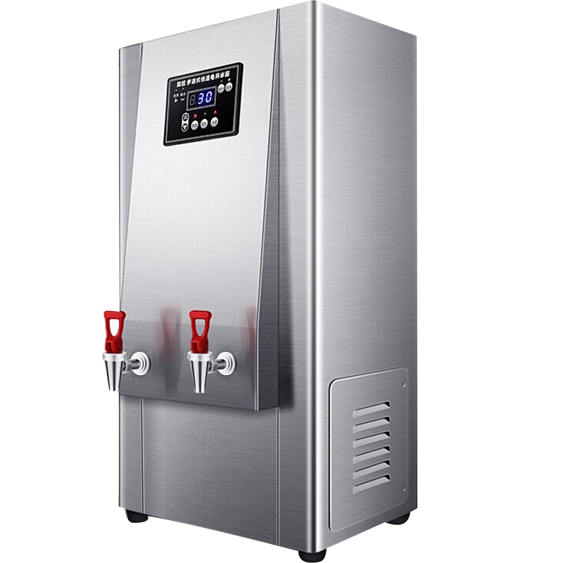 德玛仕(DEMASHI) KW-100G-2开水器商用 步进式智能定时开水机 304不锈钢烧水器 380V