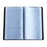 得力(deli) 5783 名片册商务名片簿 公司名片收录 90页 180枚装 办公用品 宁选