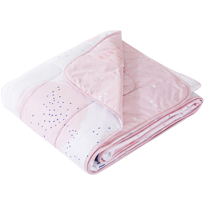 LOVO家纺出品 可水洗全棉夏被 空调被夏凉被被子被芯