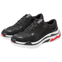 欧利萨斯OULISASI时尚男鞋男士透气休闲鞋系带老爹男鞋