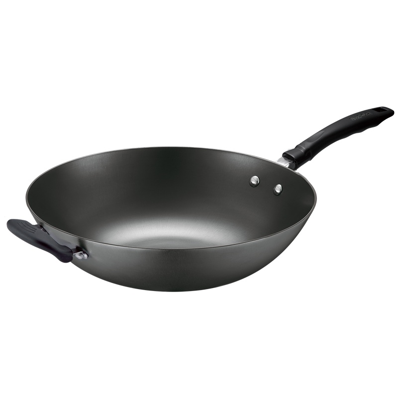 苏泊尔(SUPOR)铁锅家用炒锅不易锈32cm铁锅无涂层铸铁炒菜锅 FC32E15