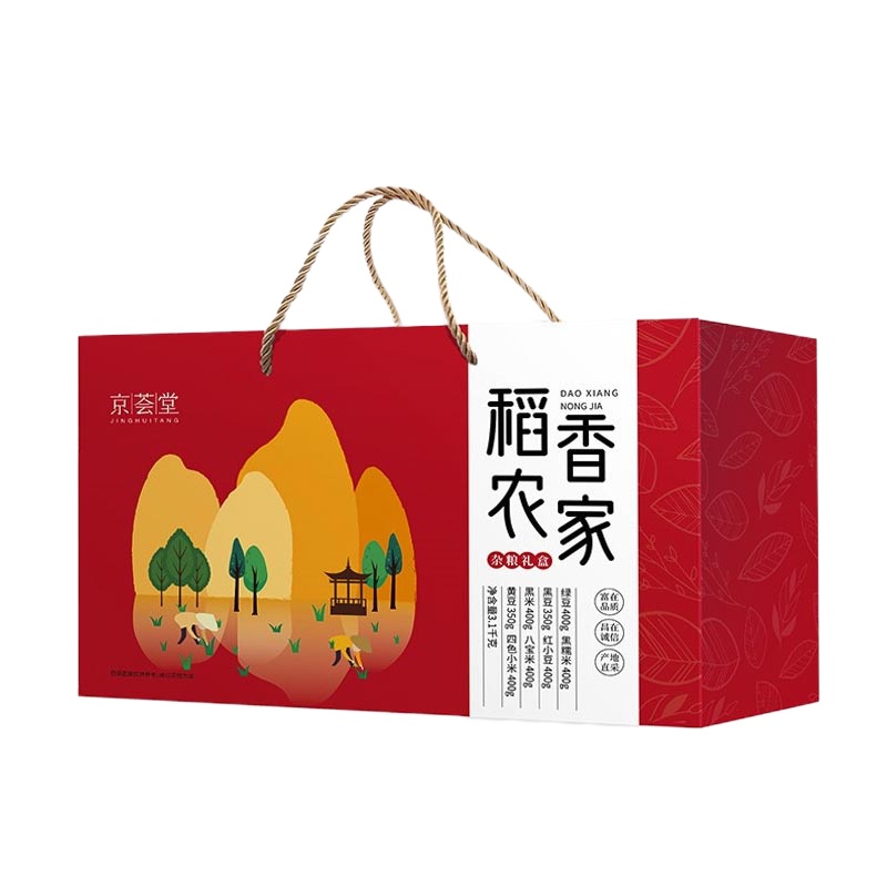 京荟堂稻香农家杂粮米3.1kg/盒
