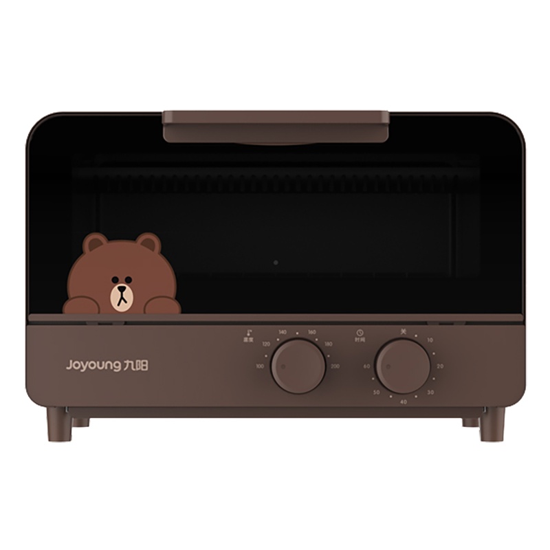 九阳（Joyoung）LINE款布朗熊 迷你 小型电烤箱家用多功能烘焙 萌趣可爱 KX12-J87（棕）（邓伦推荐）