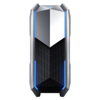 机械师(machenike) F117-V电竞学习家用办公11代酷睿台式机主机水冷高配 GTX1660 RGB流光 水冷散热 磁吸侧透板
