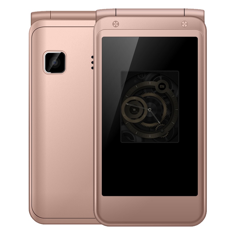 UniscopE/优思 us9玫瑰金 翻盖老人手机 双屏显示 支持移动联通卡 大字体大按键大声音 支持一键拨号 老人机老年机