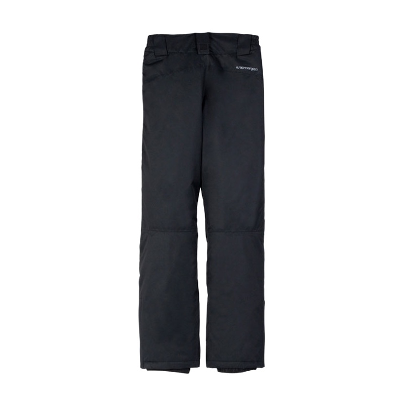 阿尼玛卿/ANEMAQEN 冲锋裤男 户外防水防风加绒加厚透气软壳裤秋冬保暖登山裤 APM-1686 黑色