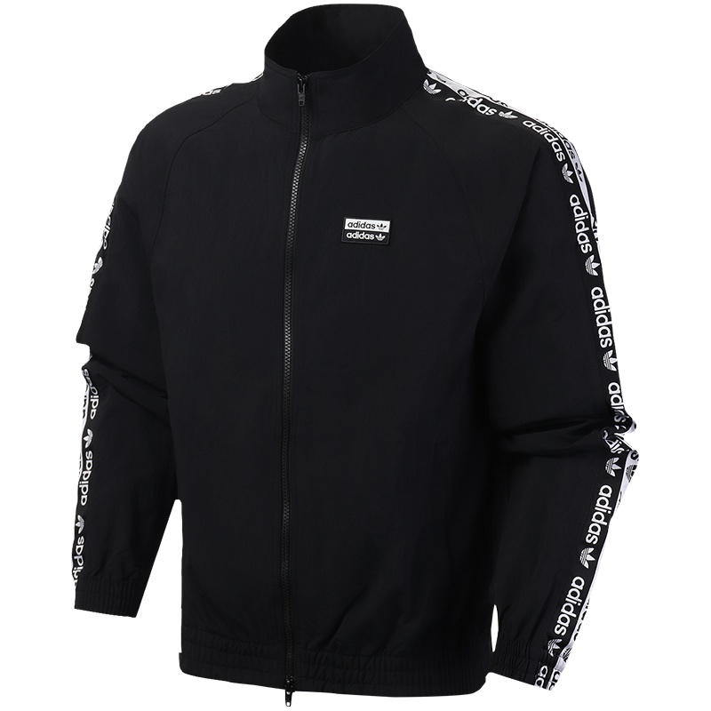 adidas阿迪达斯三叶草男装运动服休闲串标梭织夹克外套FL1763
