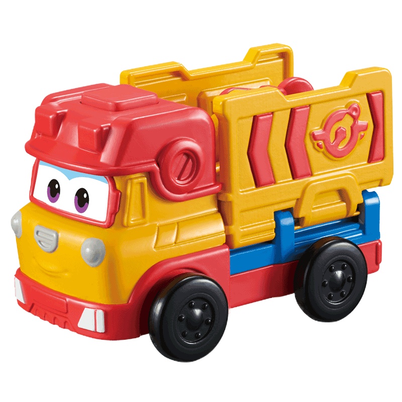 超级飞侠迷你变形机器人男孩女孩玩具儿童礼物迷你载具车-多利740132