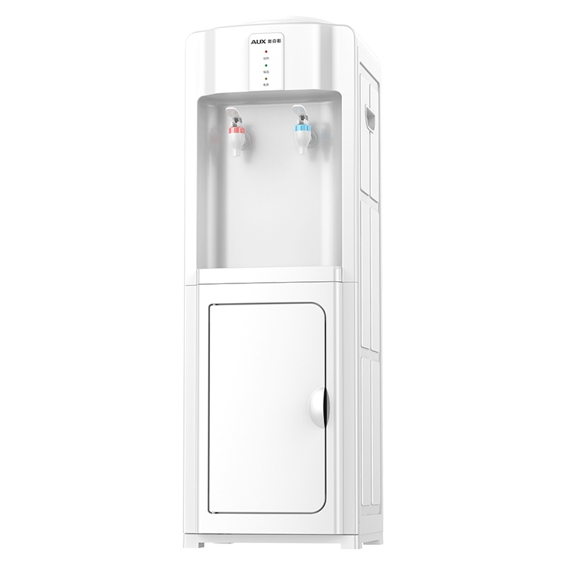 奥克斯/AUX 自营饮水机 月牙白 冷热即热茶饮机 直饮两用自动茶吧桶装水净水YLR-5-X-9