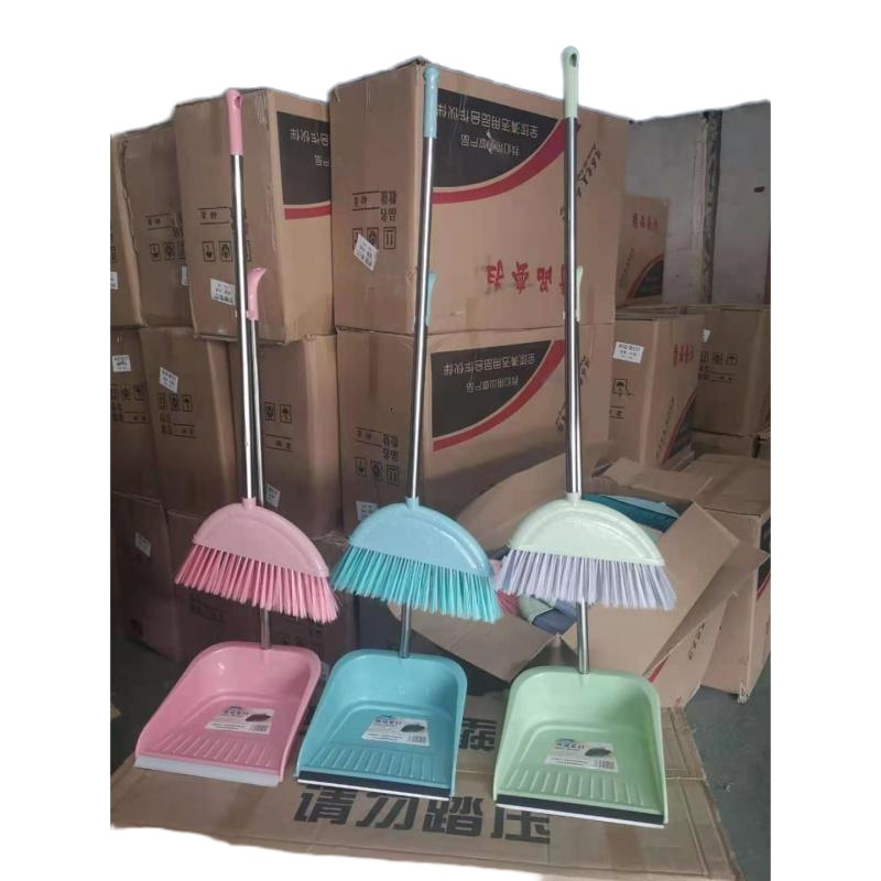 扫把套装 簸箕组合塑料垃圾铲清洁套装扫把加撮灰斗清洁工具(一套装)可定制