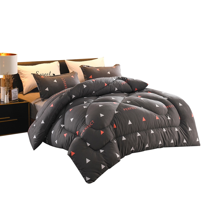 2019新品亲肤芦荟棉被酒店被芯加厚保暖冬被薄被子单人宿舍春秋夏凉四季通用被芯秋冬棉被