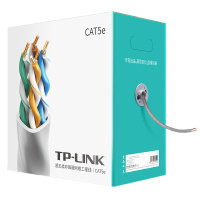 TP-LINK TL-EC5e00-305(灰)工程级原装超五类非屏蔽高速网线 无氧铜CAT5e类家装专用箱线 305m