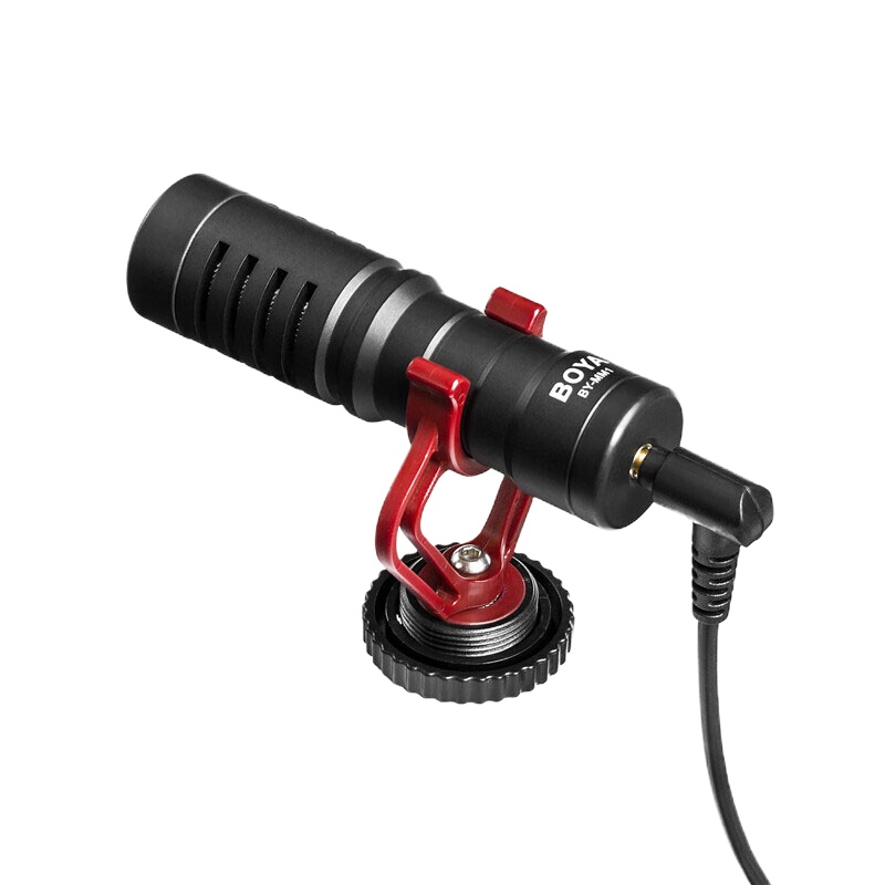 BOYA博雅 麦克风 BY-MM1手机直播指向性收音电容麦