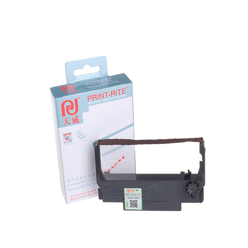 天威(PRINT-RITE)色带架 适用爱普生 ERC30/38-5m,12.7mm-紫色 右扭架