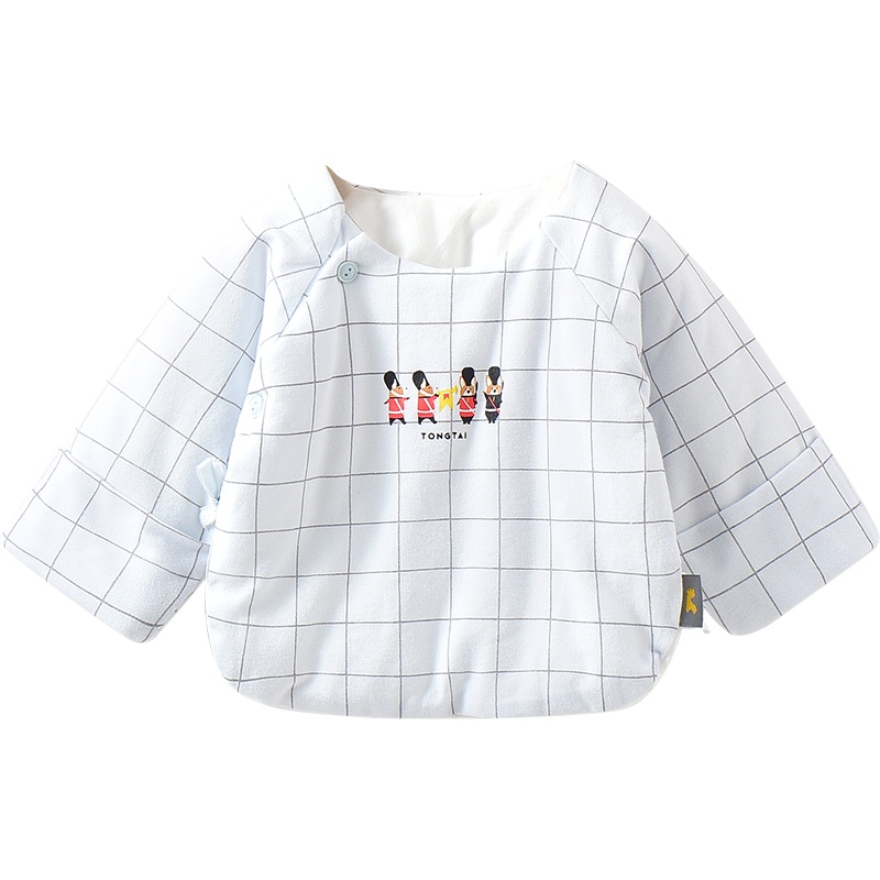 童泰（TONGTAI）秋冬季婴儿衣服新生儿半背衣棉衣0-3个月男女宝宝薄棉保暖上衣儿童棉服