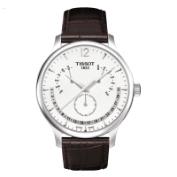 天梭(TISSOT)俊雅系列时尚简约休闲商务皮带石英男士手表T063.637.16.037.00