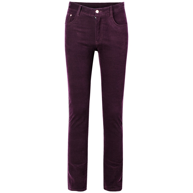 G＆G男士灯芯绒裤子休闲裤冬季修身韩版百搭潮流简约新款2016条绒裤子