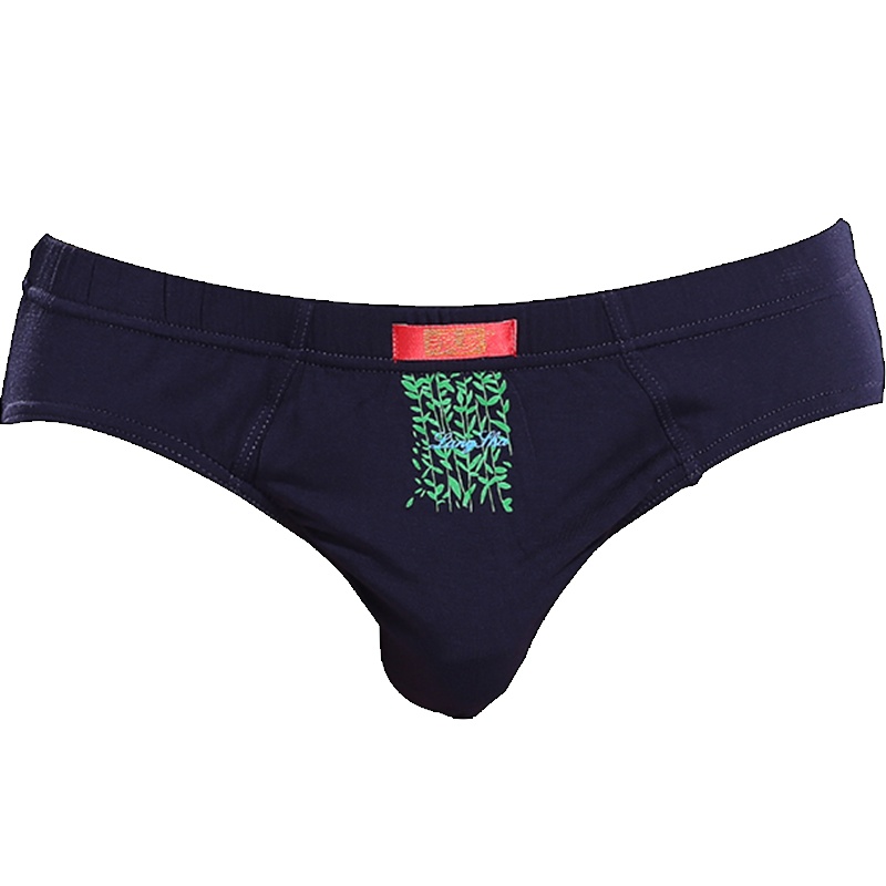 浪莎男士内裤性感三角裤U凸设计纯色透气男人内裤短裤 颜色随机(两条装) XXXL