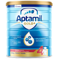 [新包装]澳洲爱他美 aptamil4段金装原装进口奶粉900g 2-3岁 新西兰奶源