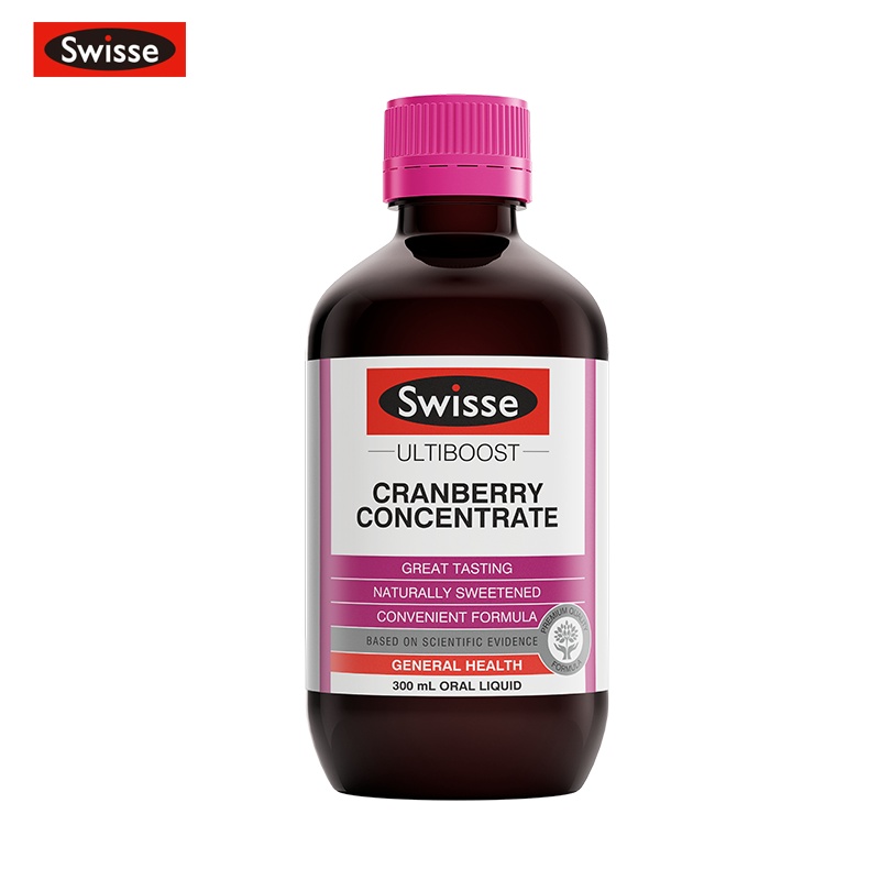 Swisse斯维诗 蔓越莓风味精华饮料 300ml 含A型原花青素 女性健康 澳洲进口