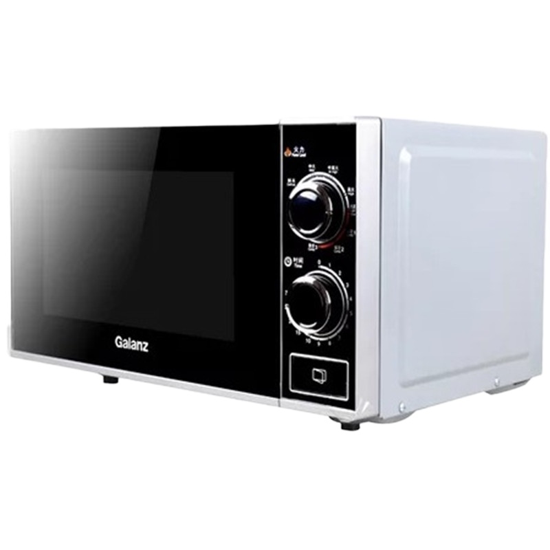 格兰仕微波炉G70F20N3P-ZS(W0)机械式 旋钮平板内仓20L光波炉