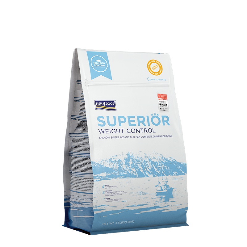 海洋之星进口三文鱼控制体重狗粮1.5kg犬主粮泰迪博美贵宾通用型