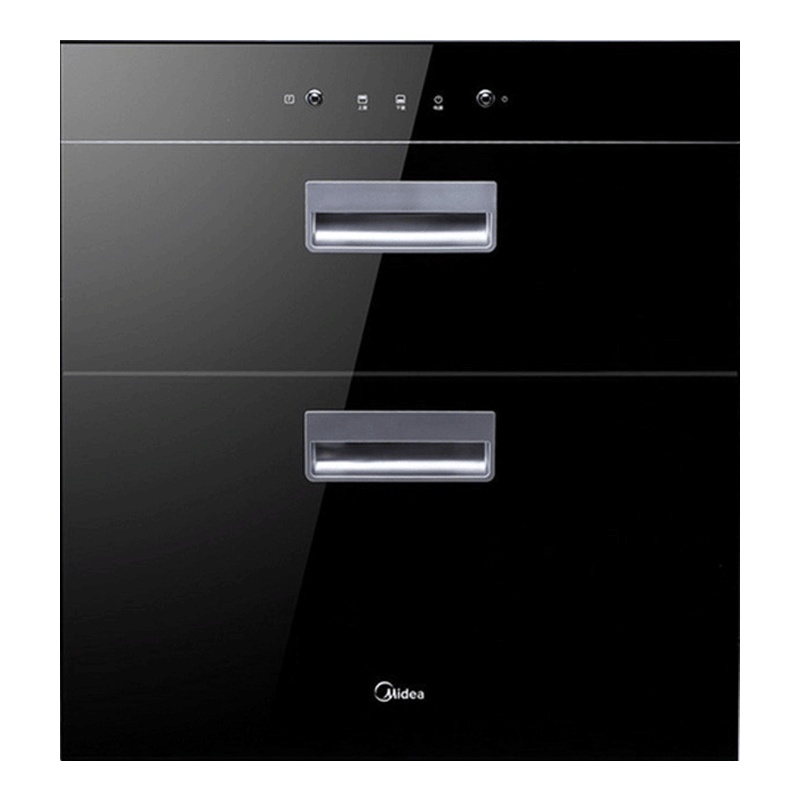 美的消毒柜MXV-ZLD90Q55家用嵌入式厨房碗柜碗筷消毒烘干机小型智能家电专业二星级消毒智能联网远程控制