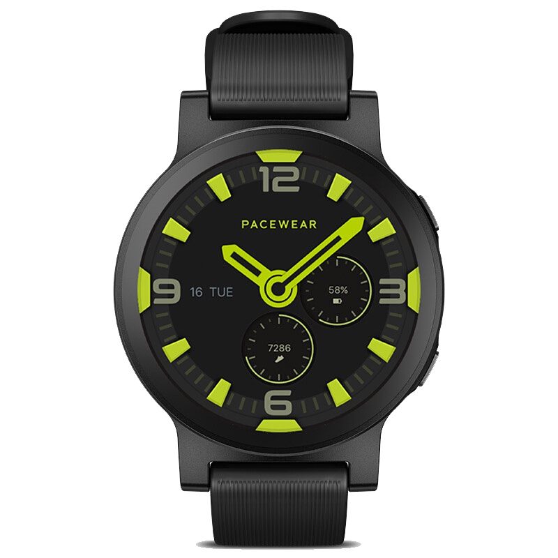 【二手99新】真时（Pacewear）P1腾讯智能手表watch心率监测GPS运动游泳防水 安卓io全新原封未使用