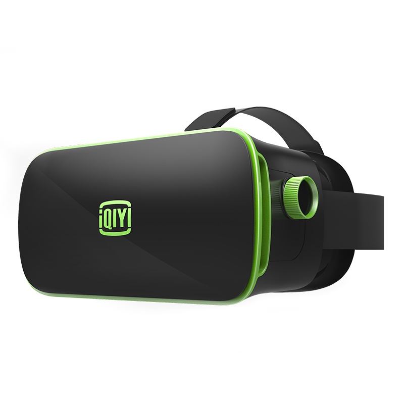 爱奇艺VR眼镜 小阅悦PLUS 支持全面屏手机虚拟现实智能头戴式3D头盔 黑色