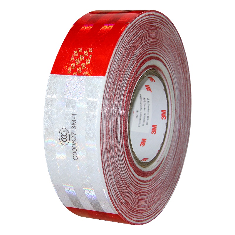 企购优品 车身警示反光条/棱镜反光贴 长寿命国标3C认证汽车反光标识30米/卷 5cm*45.7m