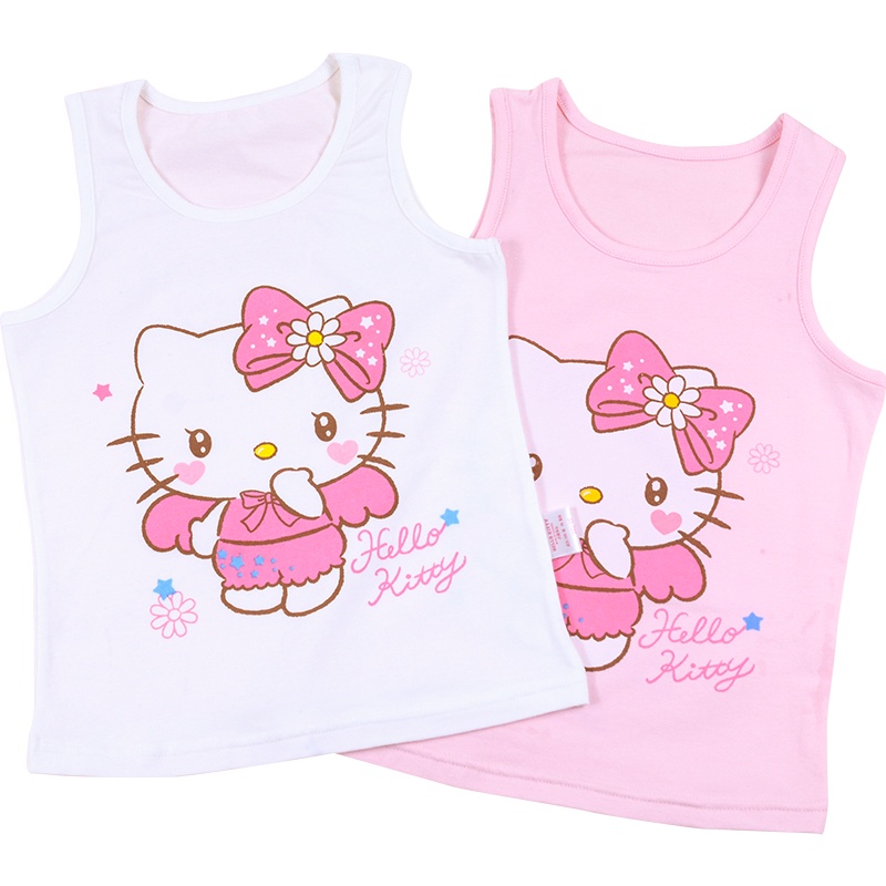HelloKitty女童背心家居儿童宝宝夏季内衣小女孩吊带衫
